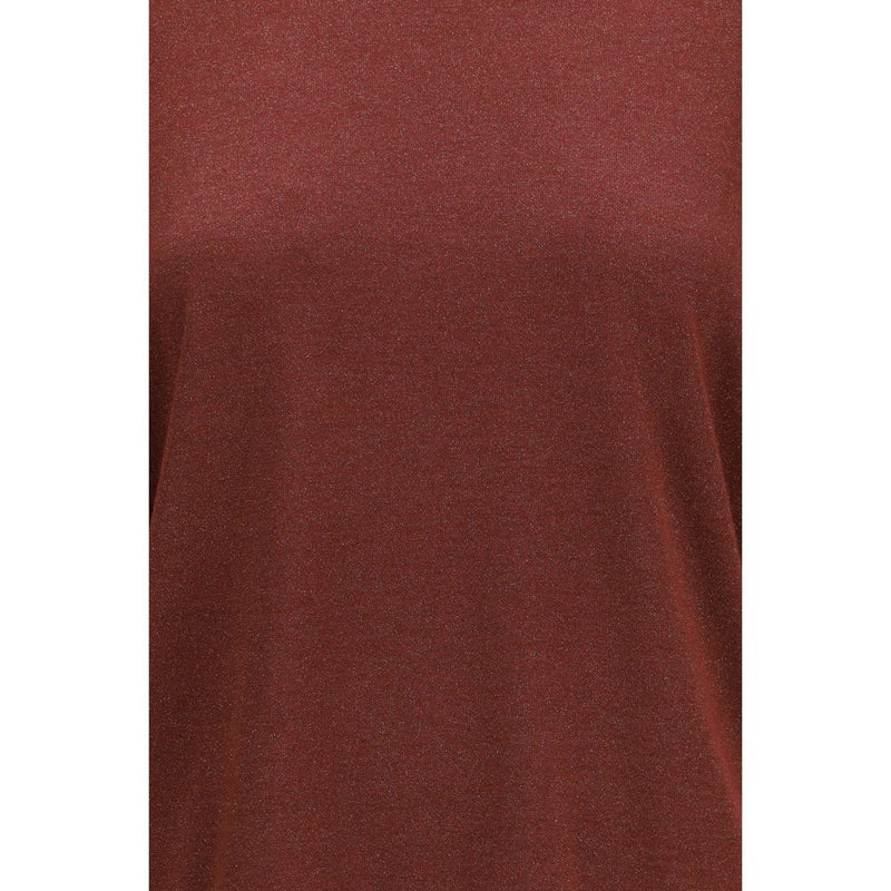 Brunello Cucinelli Bordeaux Cashmere Sweatshirt