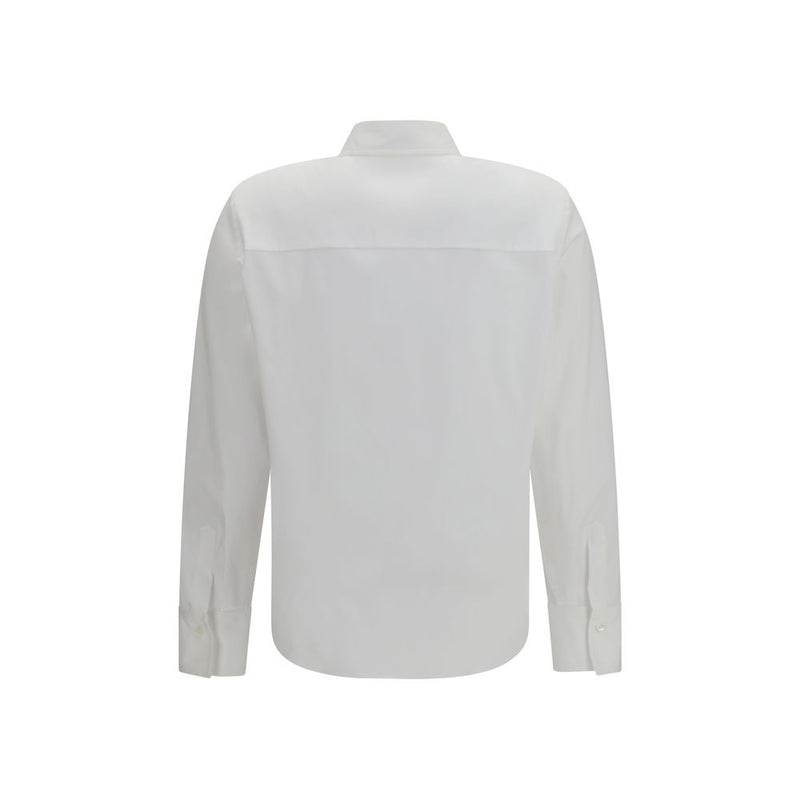Brunello Cucinelli White Cotton Dress Shirt