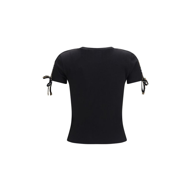 Burberry Black Cotton T-Shirt
