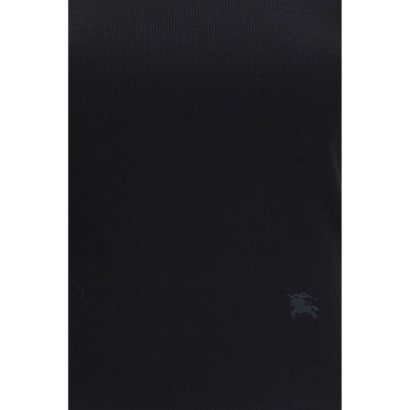 Burberry Black Cotton T-Shirt