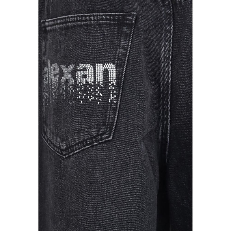 Alexander Wang Black Cotton Jeans Denim