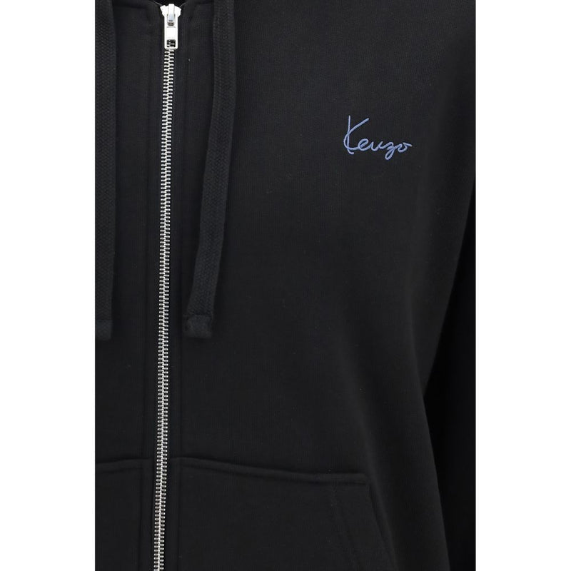 Kenzo Black Cotton Sweatshirt