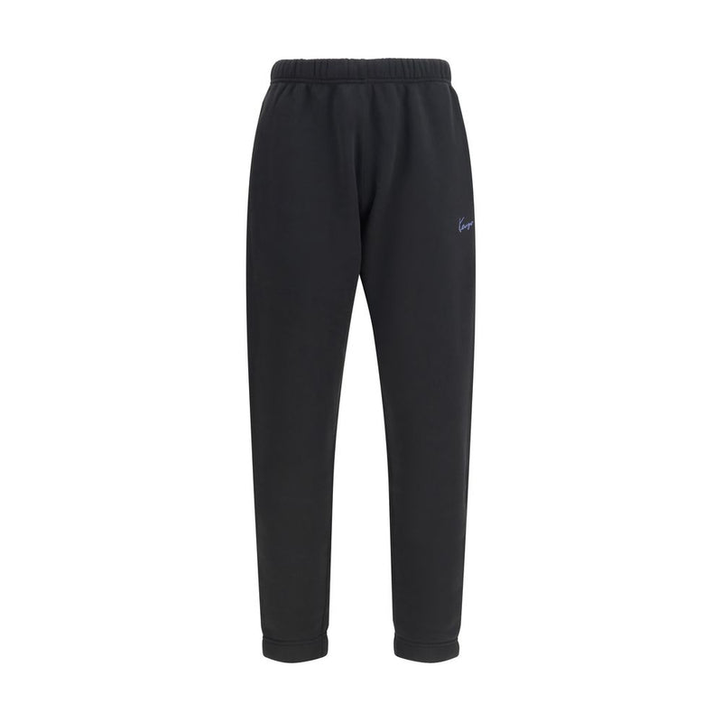 Kenzo Black Cotton Joggers (Workout Pants)