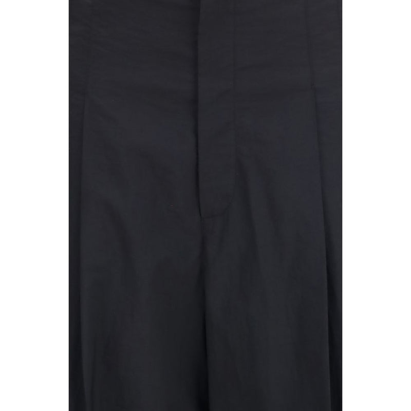 Brunello Cucinelli Black Cotton Casual Pants