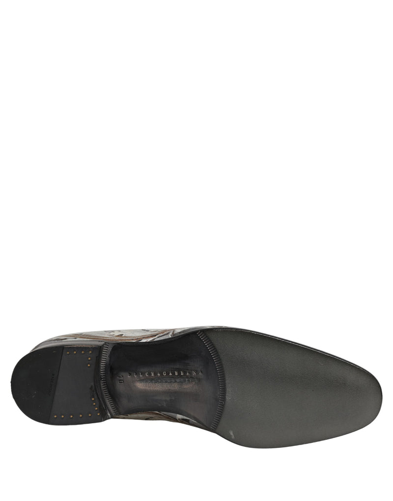 Mocassini eleganti slip-on in stile romano multicolore Dolce & Gabbana