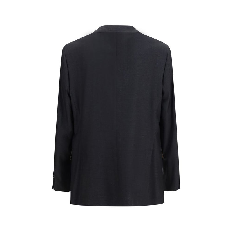 Brunello Cucinelli Black Wool Oves Aries Jacket