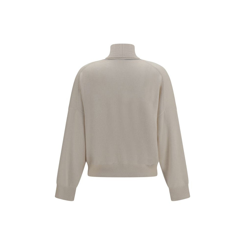 Brunello Cucinelli Beige Cashmere Sweater