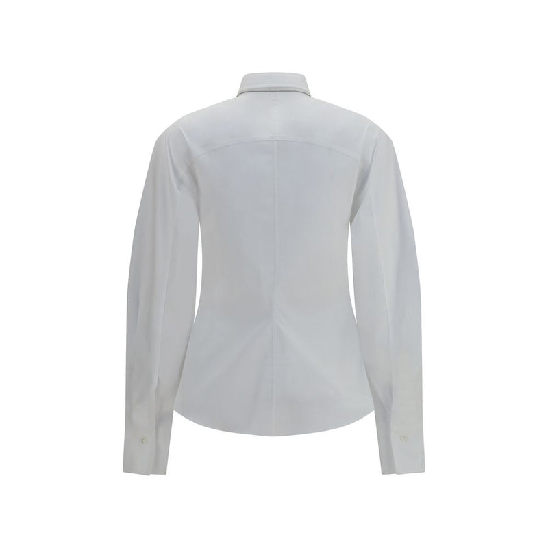 Brunello Cucinelli White Cotton Dress Shirt