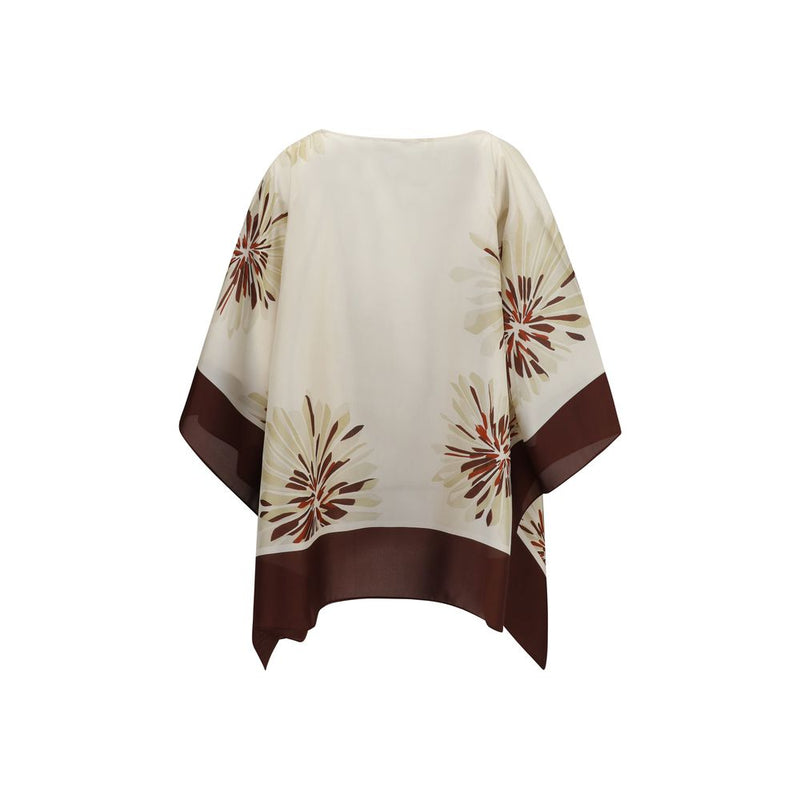 Brunello Cucinelli Multicolor Silk Blouse