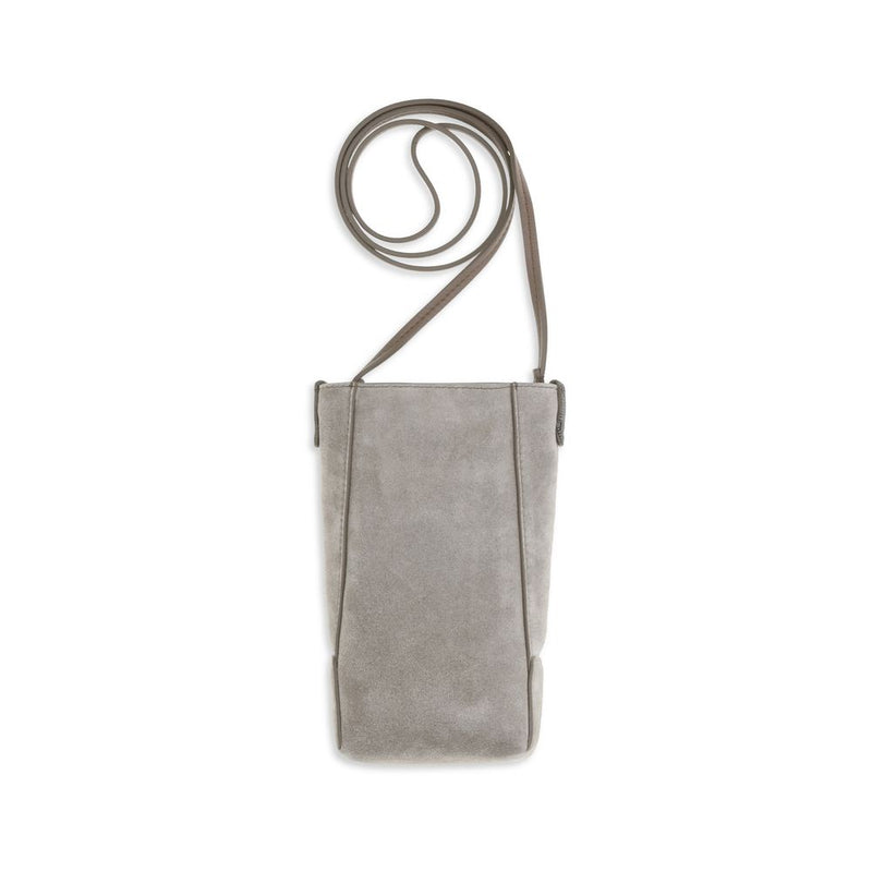 Brunello Cucinelli Gray Calf Leather Bos Taurus Other Accessories