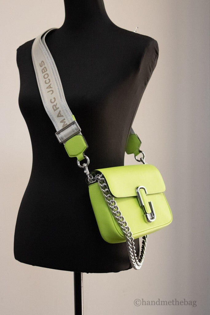 Bolso de hombro The J Marc de mujer de Marc Jacobs, verde Glow, H956L01PF22-325, talla única