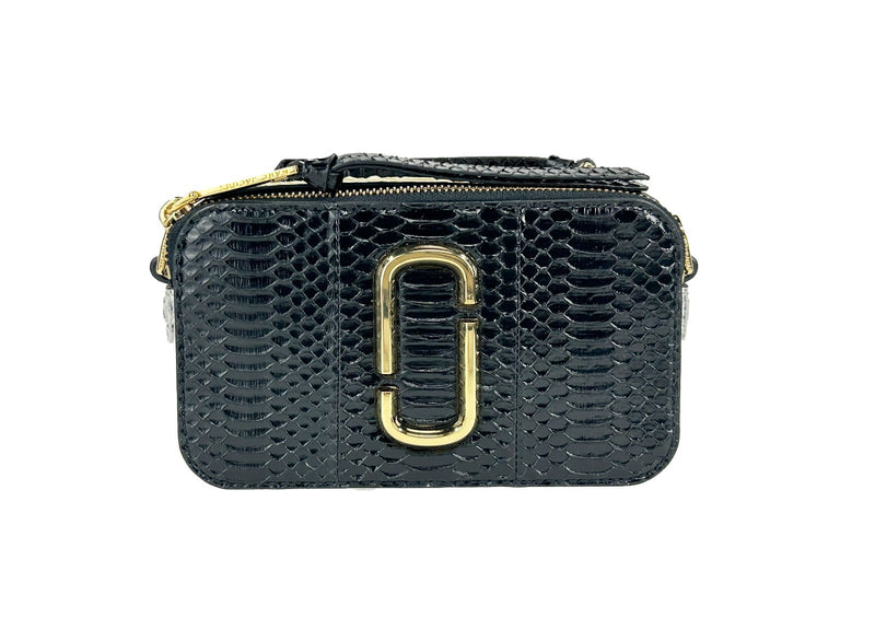 Borsa a tracolla Snapshot di Marc Jacobs in pelle effetto serpente