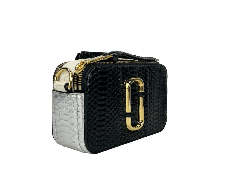 Borsa a tracolla Snapshot di Marc Jacobs in pelle effetto serpente