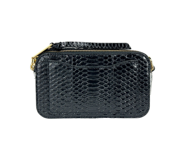 Borsa a tracolla Snapshot di Marc Jacobs in pelle effetto serpente