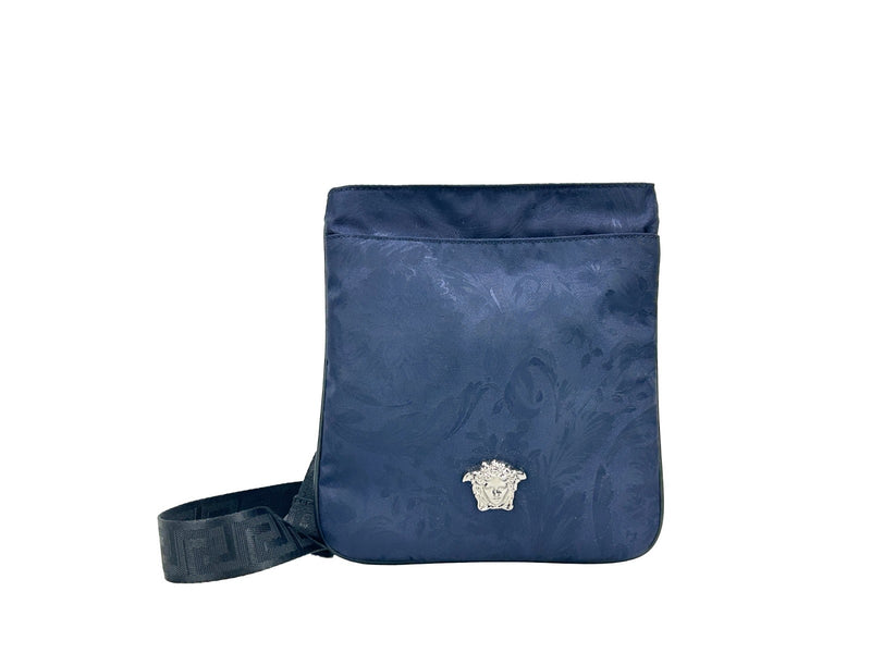 Versace Medusa borsa piatta a tracolla