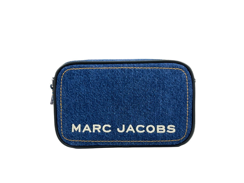 Borsa a tracolla Marc Jacobs Flash in denim stile fotocamera