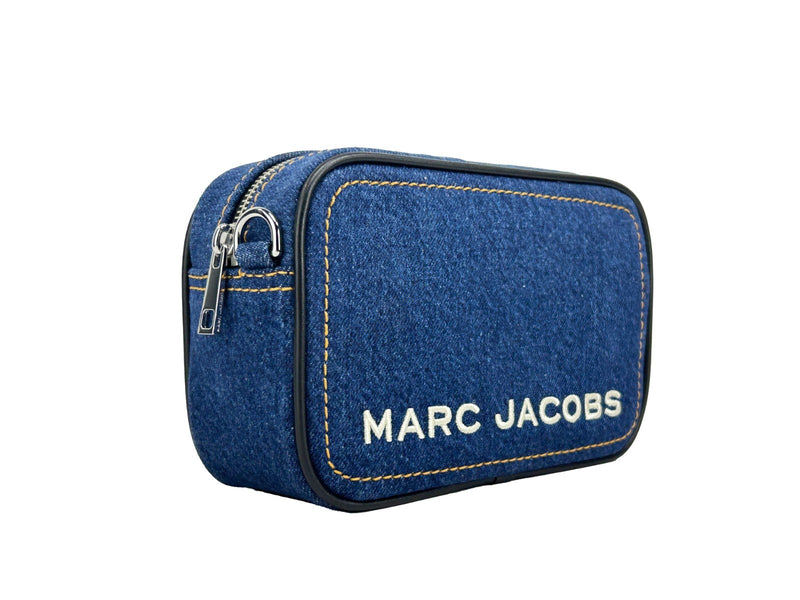 Borsa a tracolla Marc Jacobs Flash in denim stile fotocamera