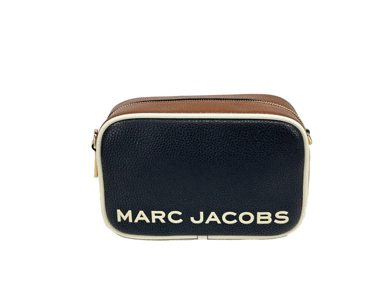 Bolsa transversal tipo câmera Flash em couro Marc Jacobs