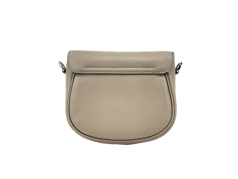 Bolsa transversal tipo sela em couro Marc Jacobs