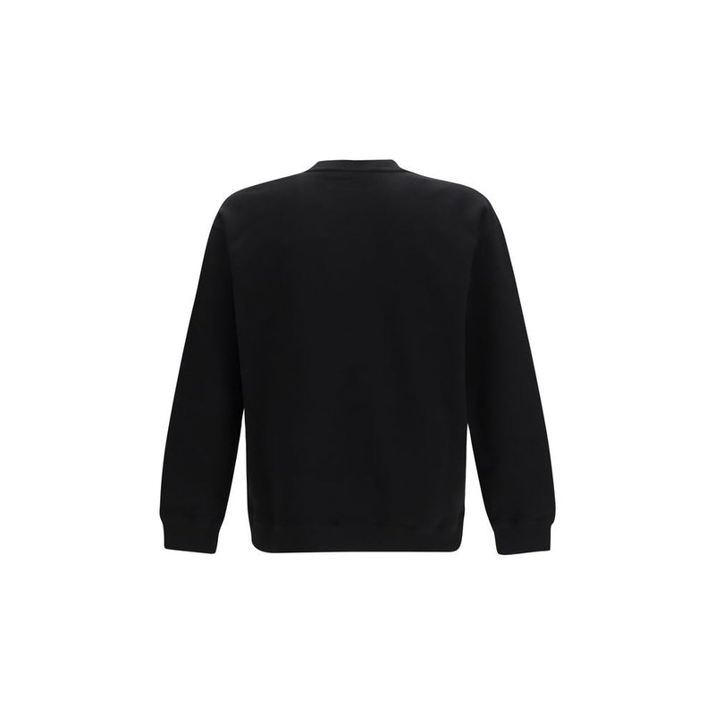 Valentino Garavani Black Cotton Sweatshirt