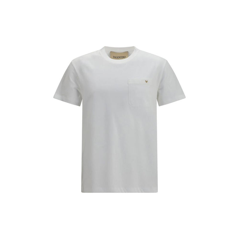 Valentino Garavani White Cotton T-Shirt