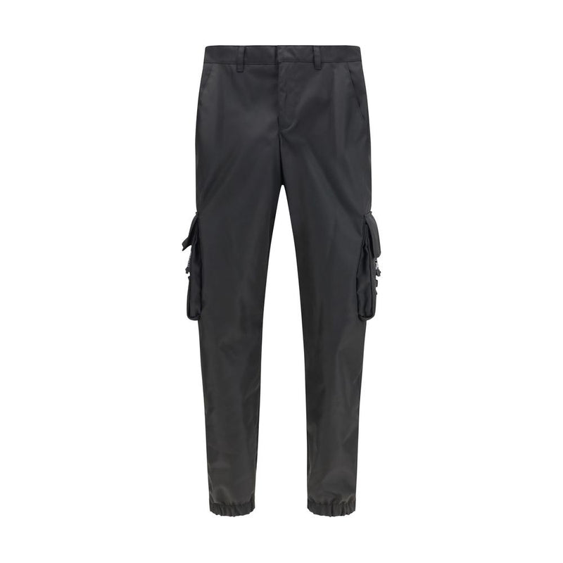 Prada Black Polyamide Athletic Pants