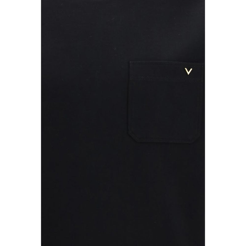 Valentino Garavani Black Cotton Sweatshirt