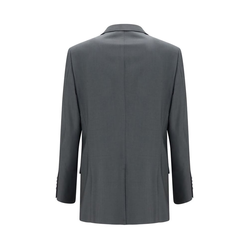 Valentino Garavani Gray Wool Oves Aries Jacket