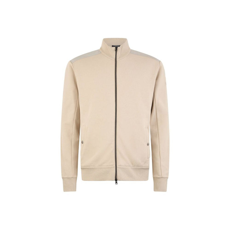 Herno Beige Cotton Sweatshirt