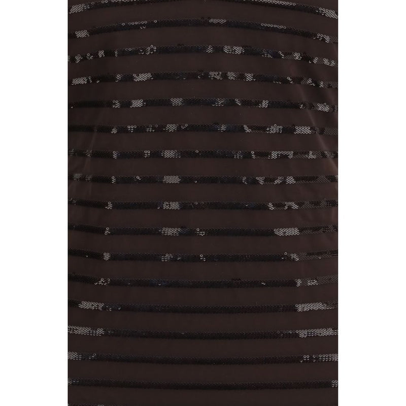 Brunello Cucinelli Brown Nylon One-Piece Swimsuit