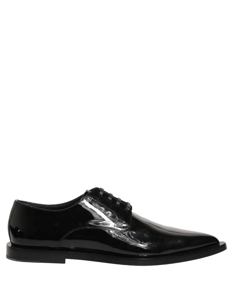 Dolce & Gabbana Scarpe derby eleganti e formali da uomo in pelle nera