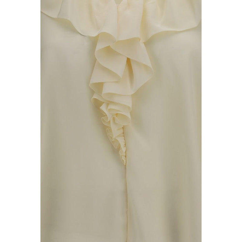 Chloé Beige Silk Blouse
