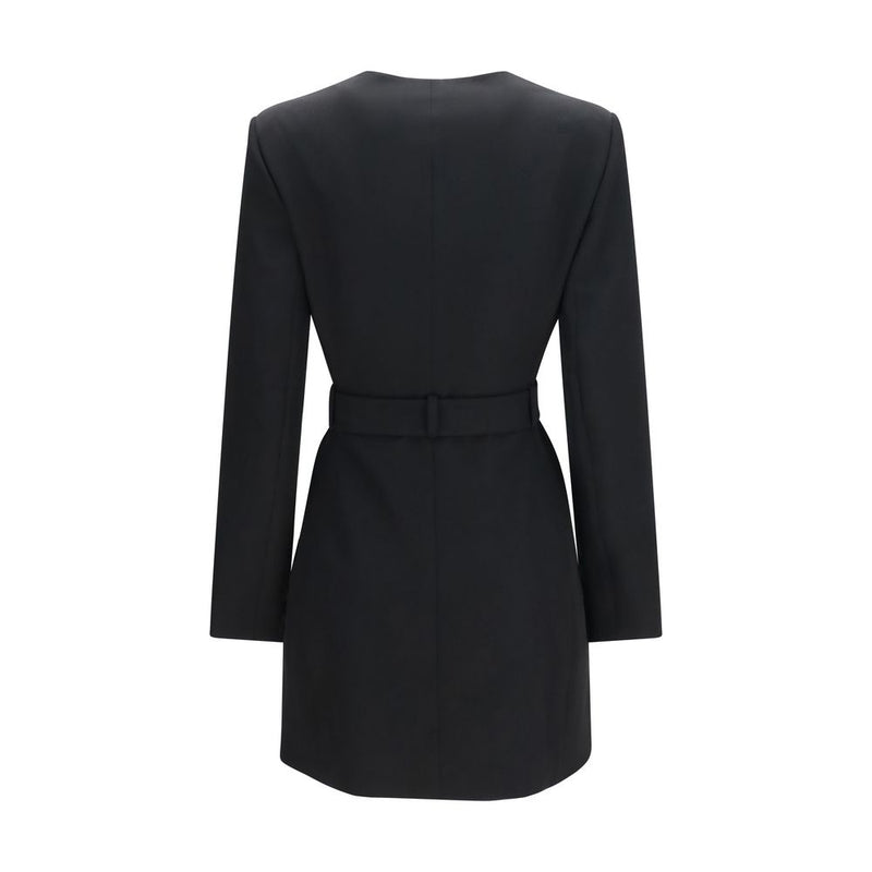Balmain Black Wool Oves Aries Blazer