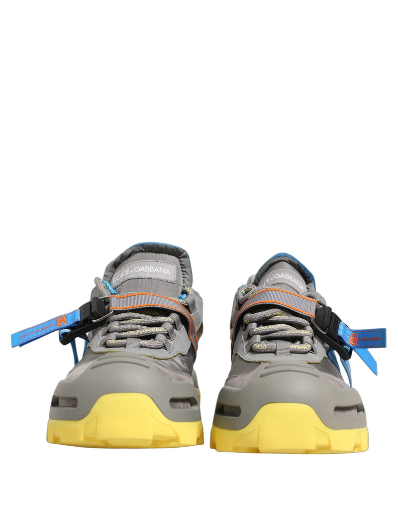 Baskets basses pour homme Airmaster à empiècements gris Dolce & Gabbana