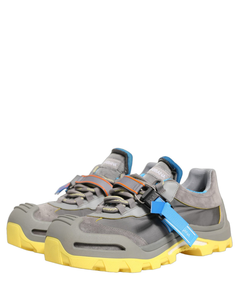 Baskets basses pour homme Airmaster à empiècements gris Dolce & Gabbana