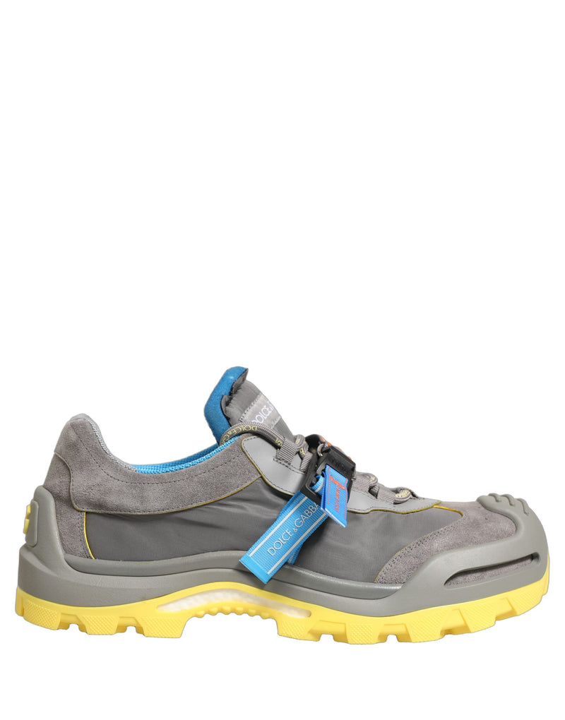 Baskets basses pour homme Airmaster à empiècements gris Dolce & Gabbana
