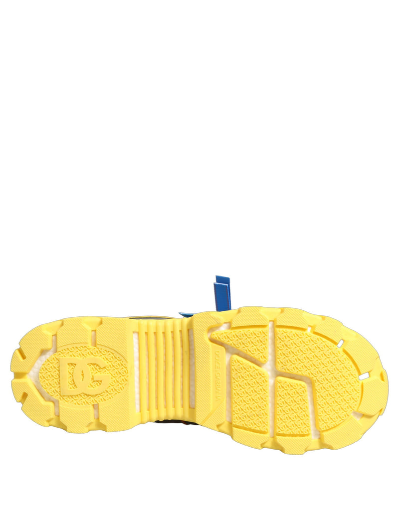 Baskets basses pour homme Airmaster à empiècements gris Dolce & Gabbana