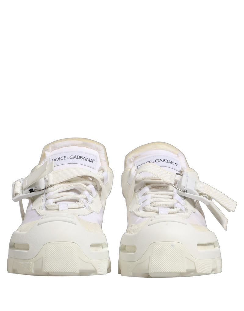 Baskets Airmaster basses à empiècements blanches pour homme Dolce & Gabbana