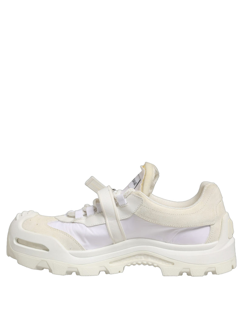 Baskets Airmaster basses à empiècements blanches pour homme Dolce & Gabbana