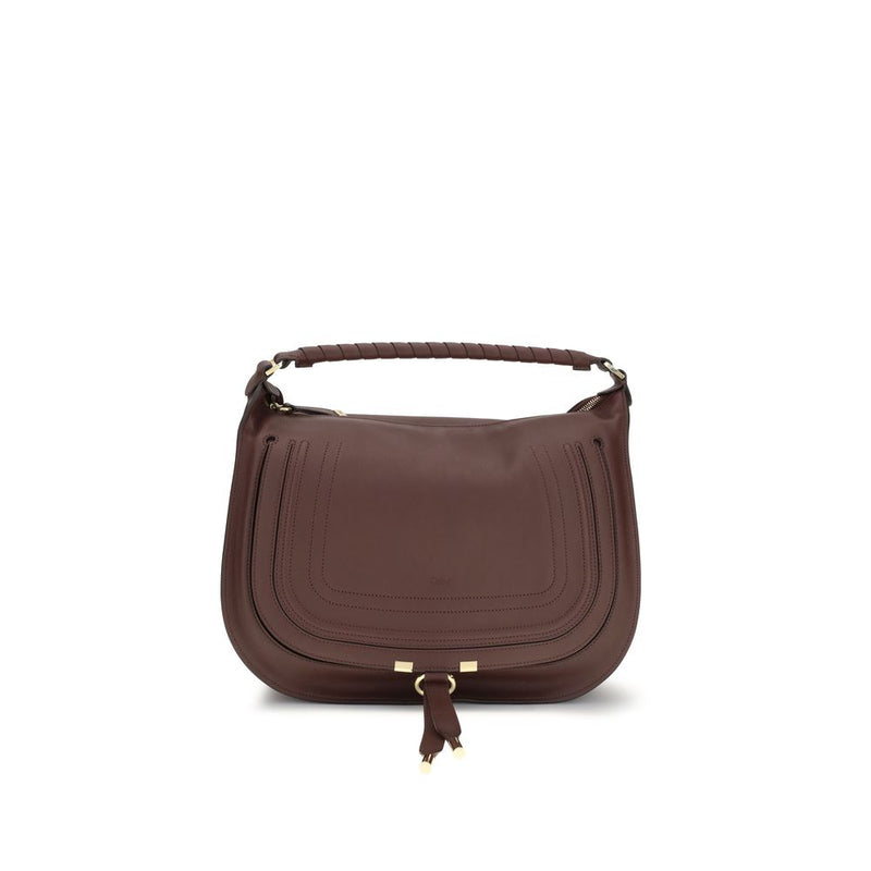 Chloé Brown Calf Leather Bos Taurus Shoulder Bag