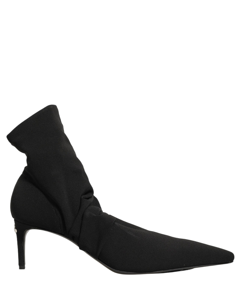 Botines de tacón tipo calcetín negros de Dolce & Gabbana