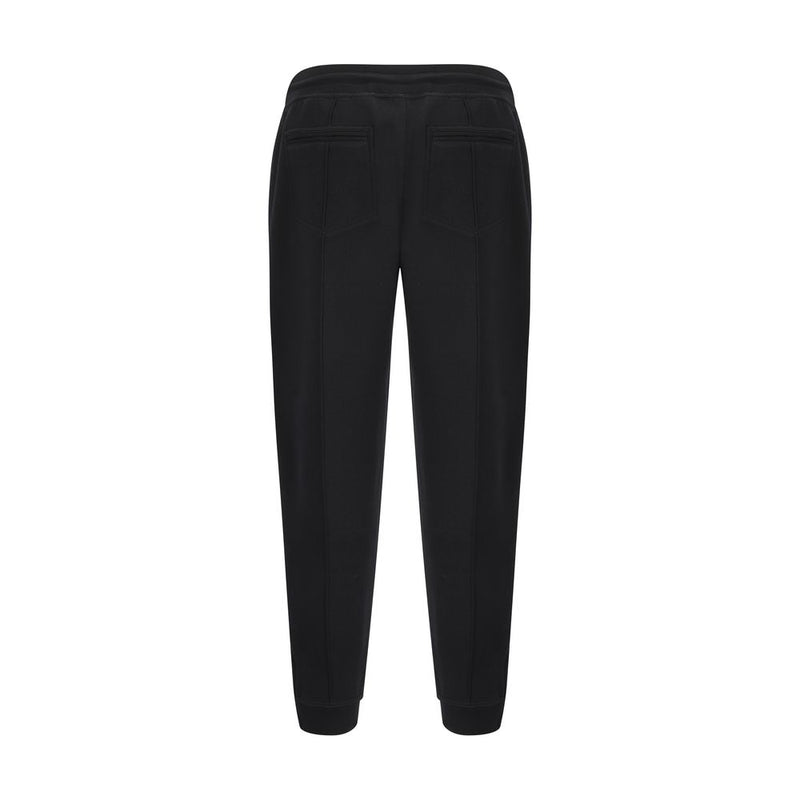 Brunello Cucinelli Black Cotton Joggers (Workout Pants)