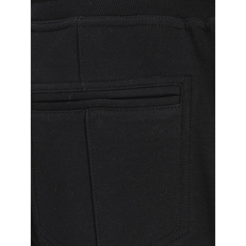 Brunello Cucinelli Black Cotton Joggers (Workout Pants)
