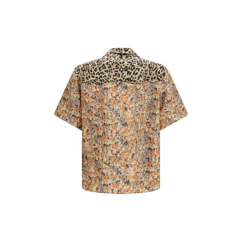 Valentino Garavani Multicolor Silk Pattern Shirt