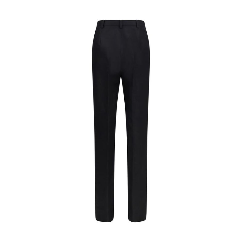 Gucci Black Silk Dress Pants