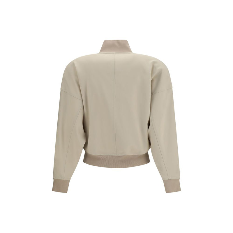 Gucci Beige Cotton Bomber
