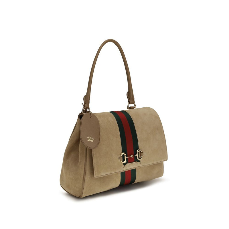 Gucci Beige Calf Leather Bos Taurus Handbag