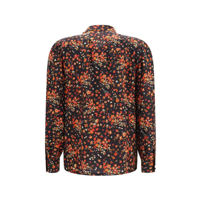 Gucci Multicolor Silk Pattern Shirt