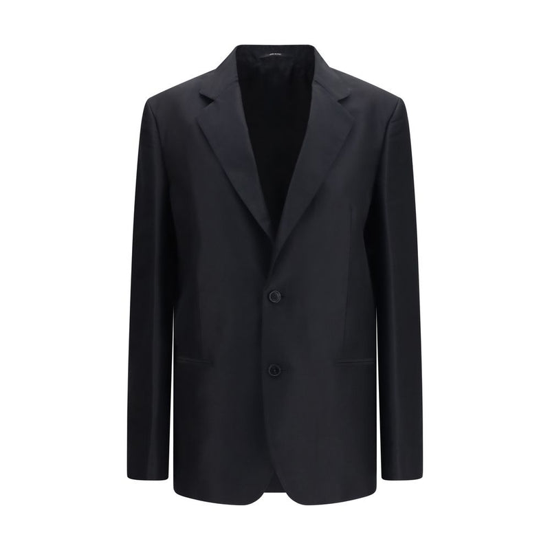 Gucci Black Silk Jacket