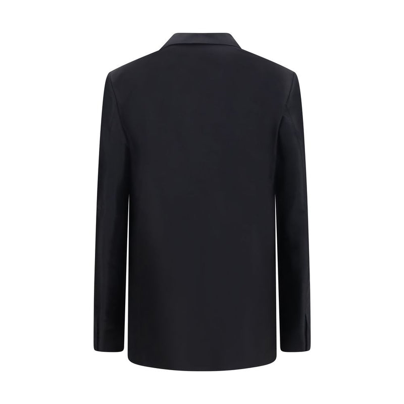 Gucci Black Silk Jacket